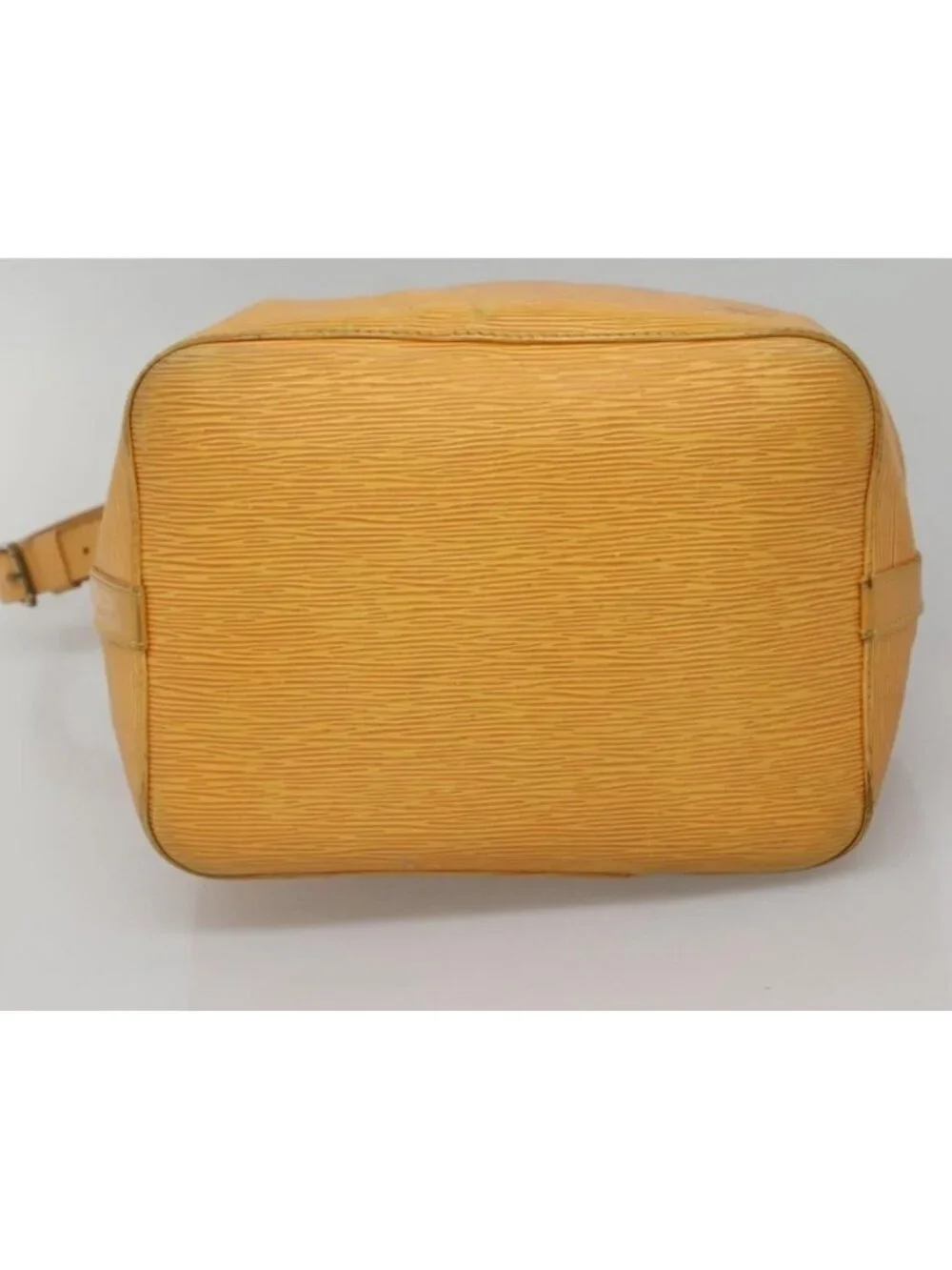 Authentic LOUIS VUITTON Epi Petit Noe Shoulder Bag Yellow M44109 LV